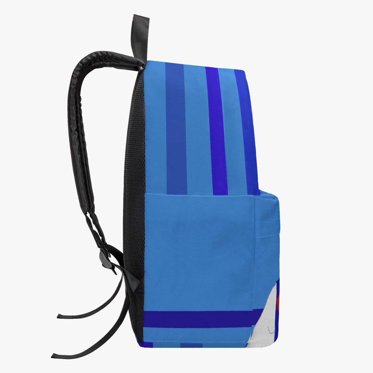 GLOBAL FREEDOM UNITED© Couple Albania Deep Blue - All-over-print Canvas Backpack