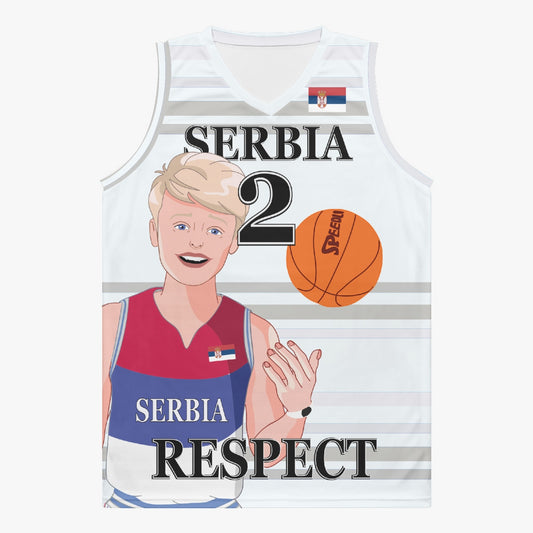Basketball Jersey GLOBAL FREEDOM UNITED COUPLE EDITION SERBIA MEN V2 2