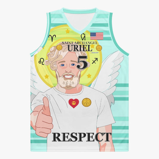 Basketball Jersey GLOBAL FREEDOM UNITED ARCHANGEL URIEL USA 5