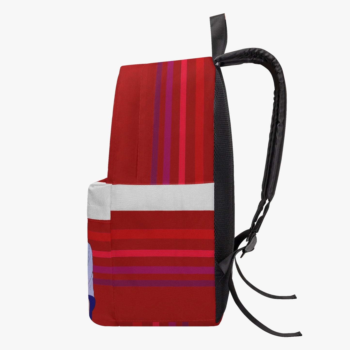 All-over-print Canvas Backpack GLOBAL FREEDOM UNITED COUPLE EDITION GERMANY V2 RED