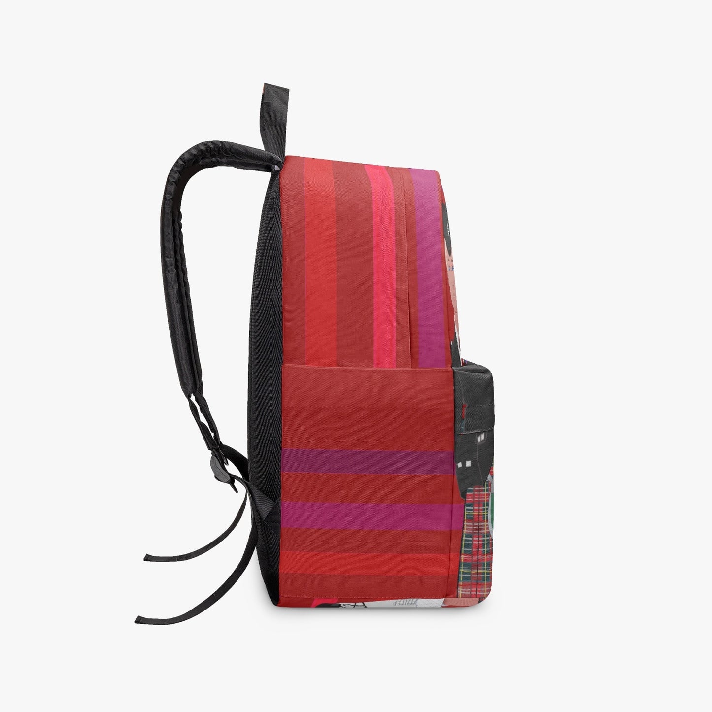 GLOBAL FREEDOM UNITED© Couple England Red - All-over-print Canvas Backpack