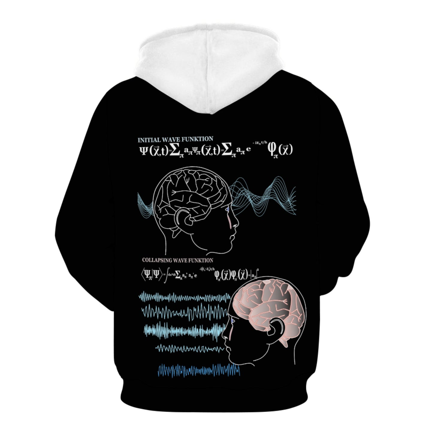 Hoodie Global Freedom United© Sacred Mathematics Wave Function