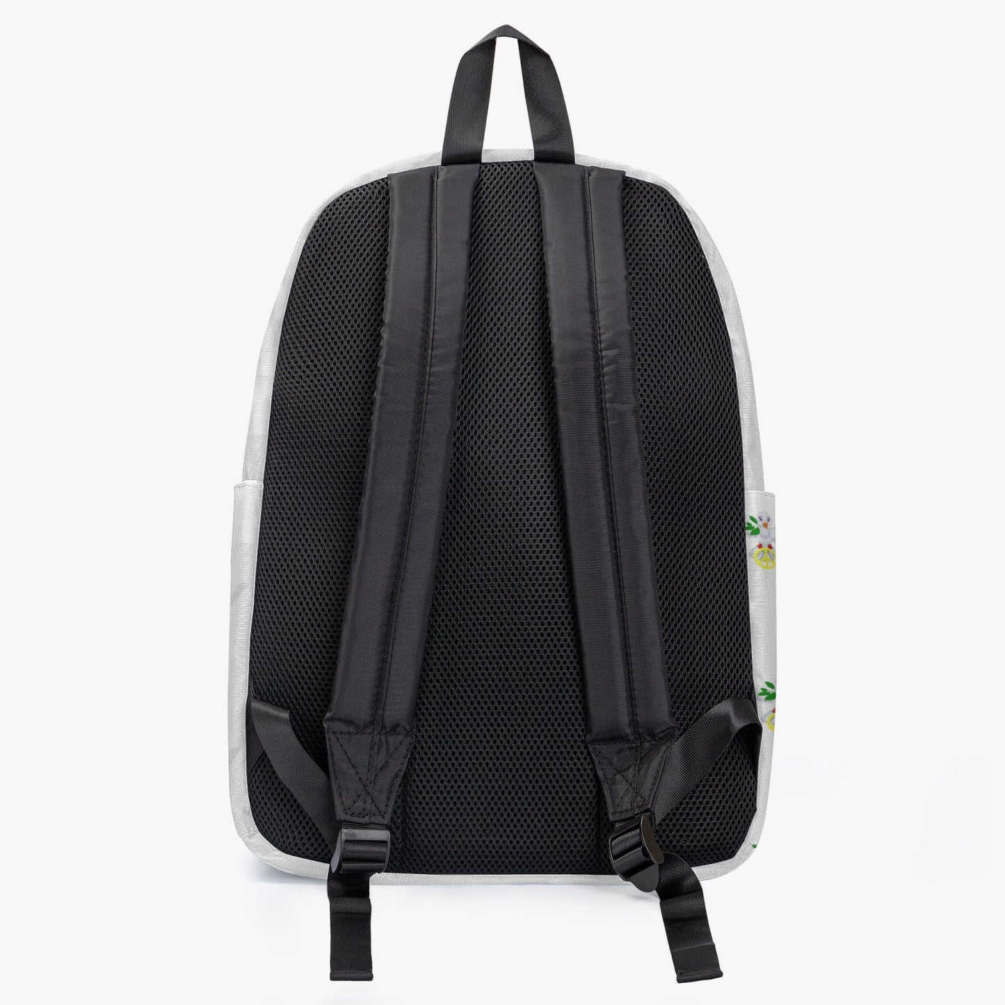 GLOBAL FREEDOM UNITEDMEN DOVE OF PEACE FRENCH & RUSSIA OLD PEACE WIGHT All-over-print Canvas Backpack204. All-over-print Canvas Backpack