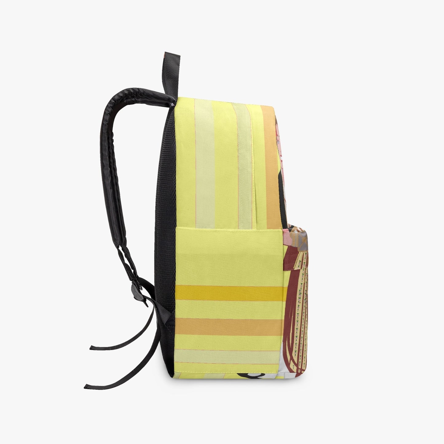 GLOBAL FREEDOM UNITED© Couple Greece Yellow - All-over-print Canvas Backpack