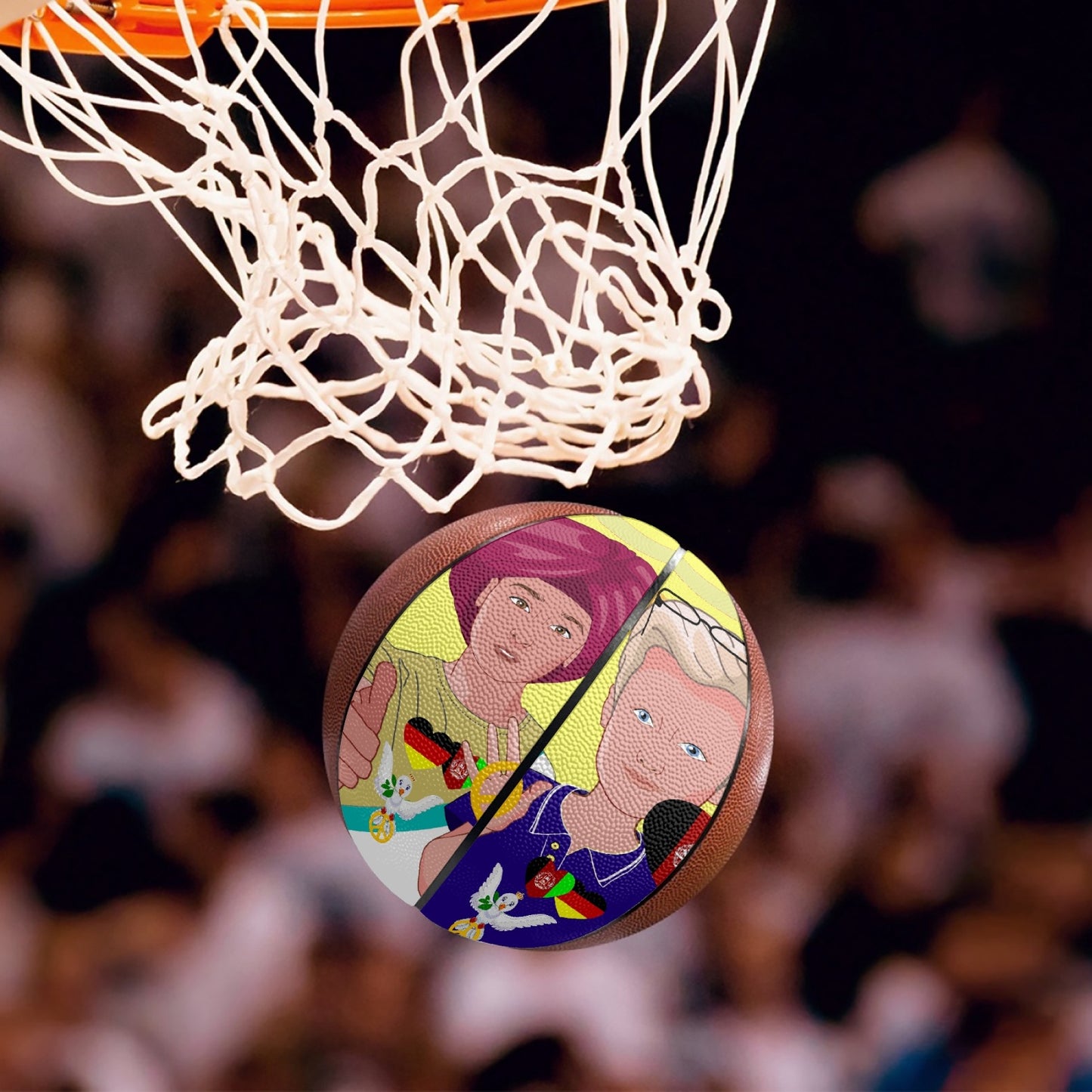 Basketball GLOBAL FREEDOM UNITED BOY AFGHANISTAN & GERMANY