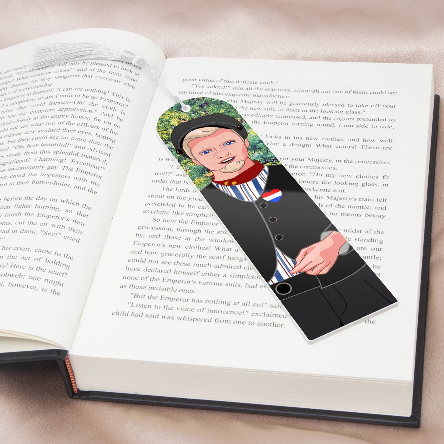 Acrylic Bookmark - Semicircle GLOBAL FREEDOM UNITED© NETHERLAND BOY