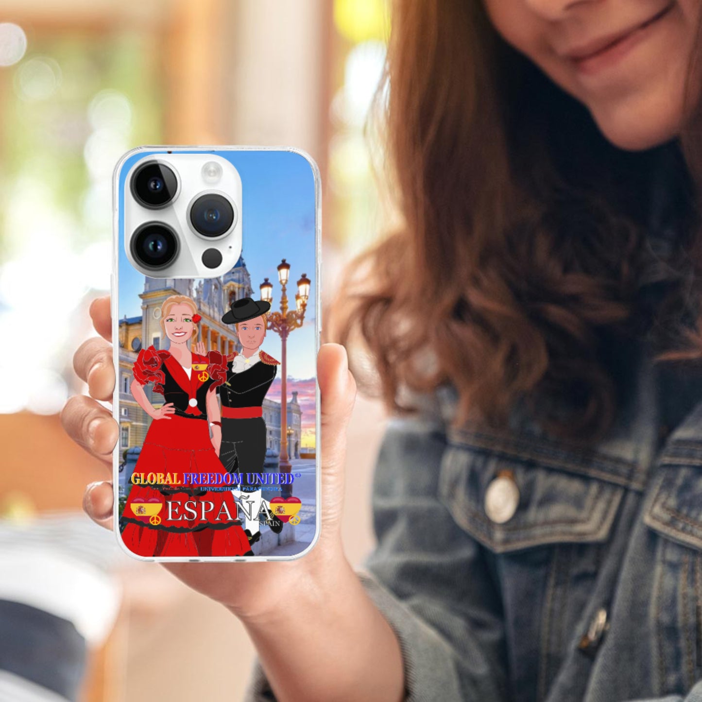 Phone Case GLOBAL FREEDOM UNITED© Couple Spain
