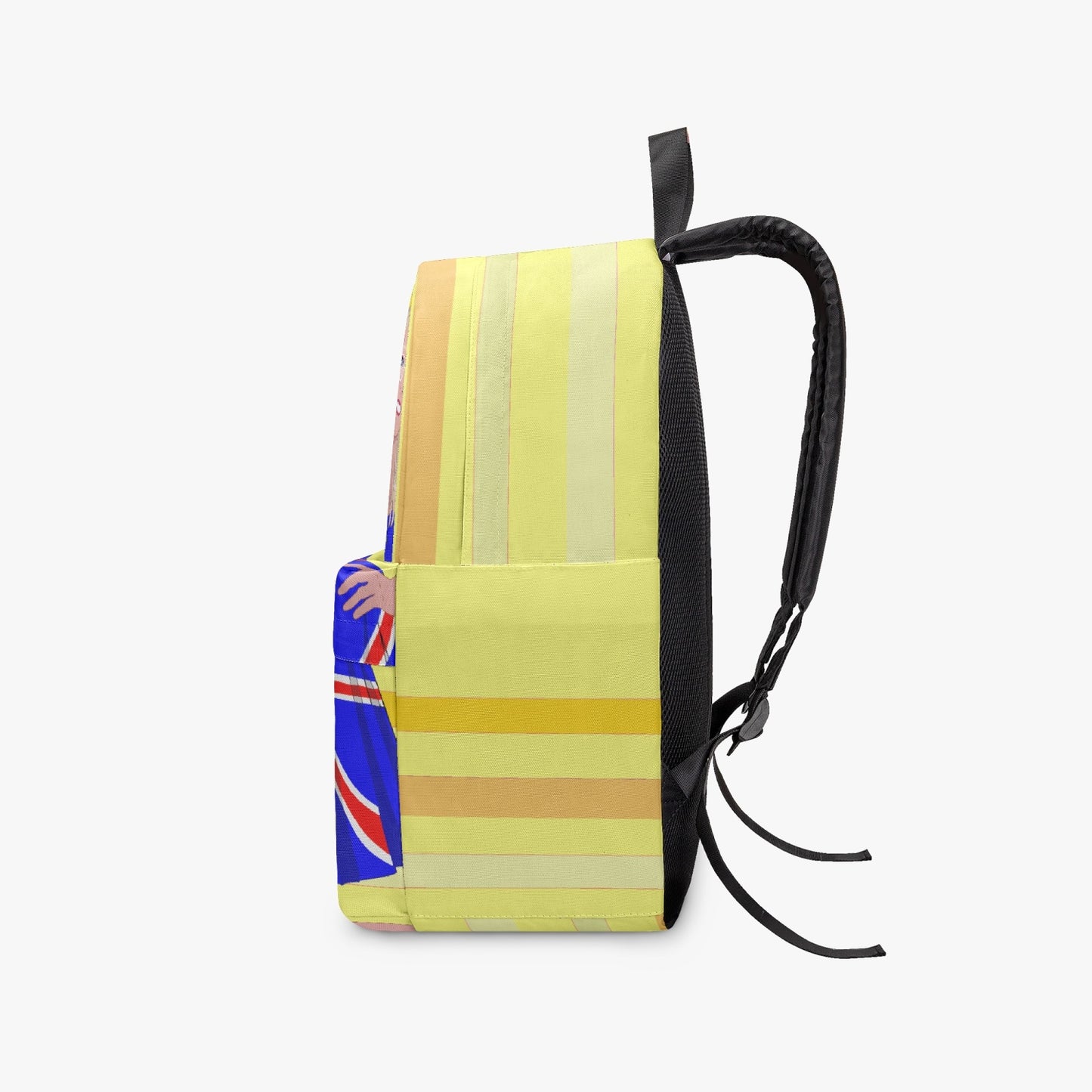 GLOBAL FREEDOM UNITED© Couple England Yellow - All-over-print Canvas Backpack