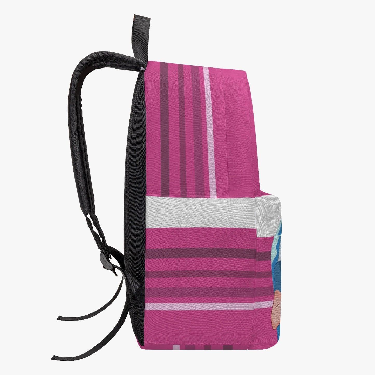 GLOBAL FREEDOM UNITED© Women AFGHANISTAN & USA PINK All-over-print Canvas Backpack