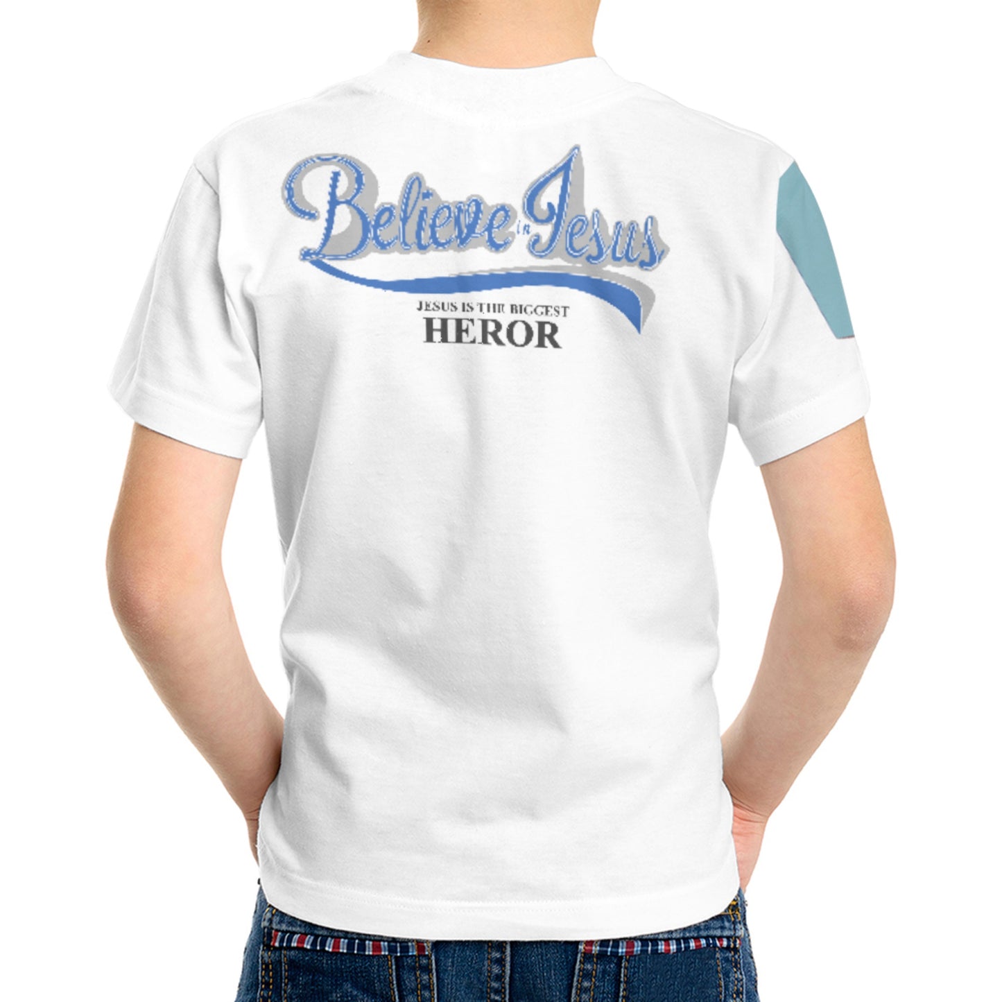 Kit´s T-shirt GLOBAL FREEDOM UNITED© Jesus Is A Heror