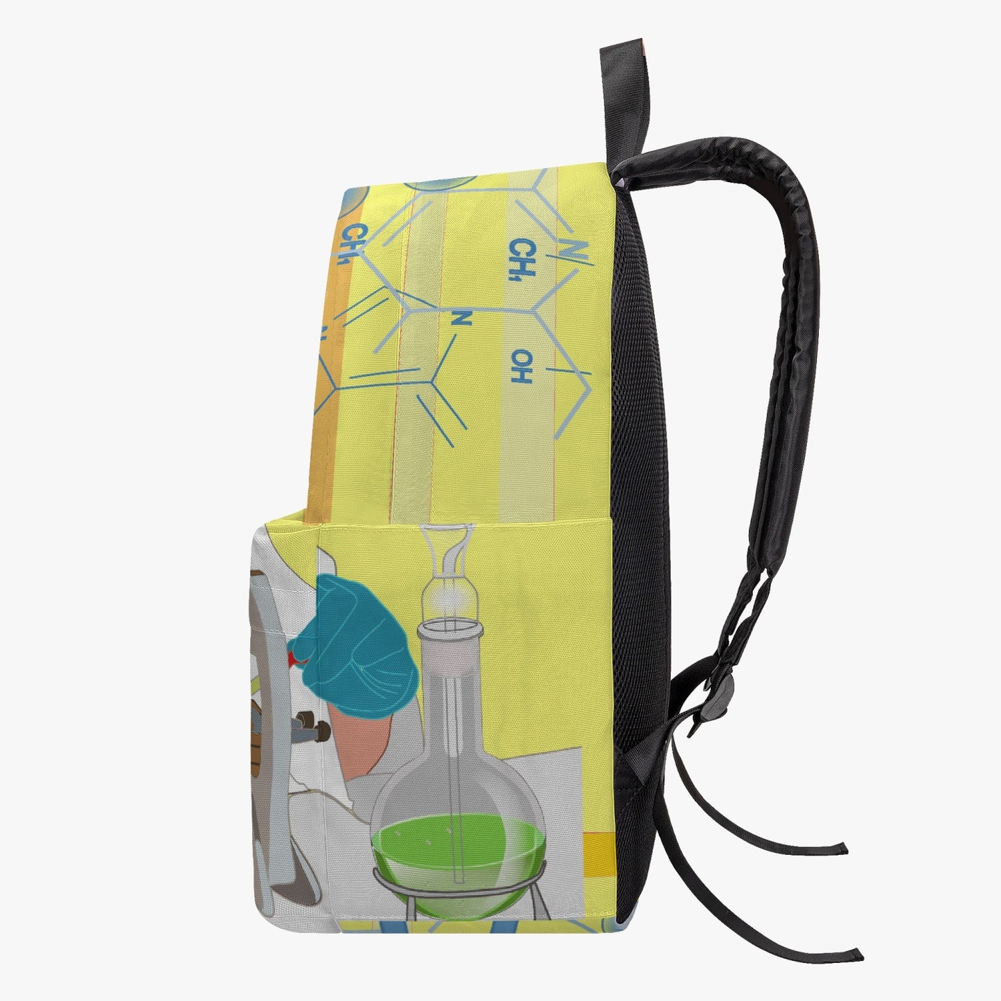 GLOBAL FREEDOM UNITED© Archangel Gabriel LAB Yellow - All-over-print Canvas Backpack