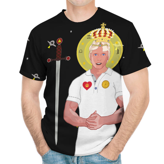 Men´s T-shirt Global Freedom United© Archangel Michael The Universe