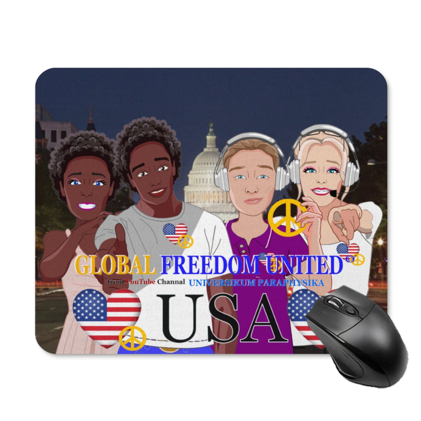 Mouse Ped GLOBAL FREEDOM UNITED© Couple USA