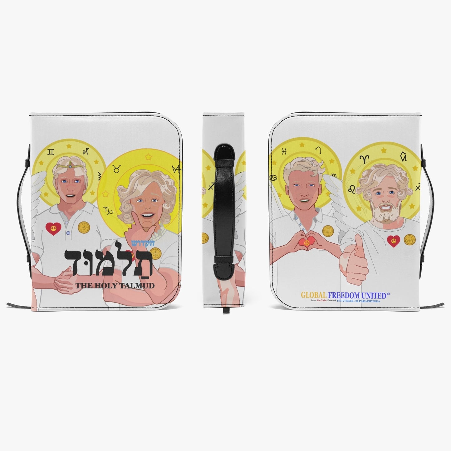 HOLY TALMUD Cover GLOBAL FREEDOM UNITED© 4 ARCHANGELS V1