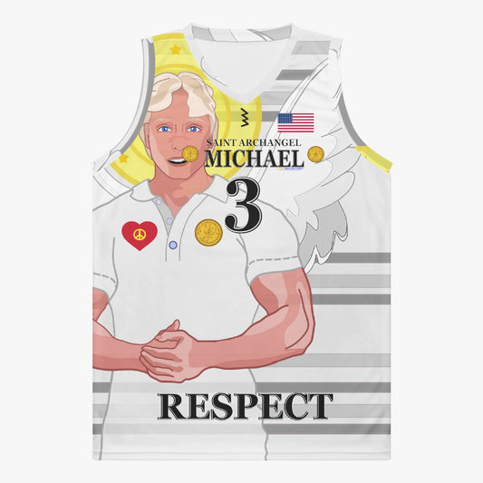 Basketball Jersey GLOBAL FREEDOM UNITED ARCHANGEL MICHAEL USA 3