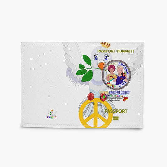 Passport Cover GLOBAL FREEDOM UNITED© MEN AFGHANISTAN & GERMANY