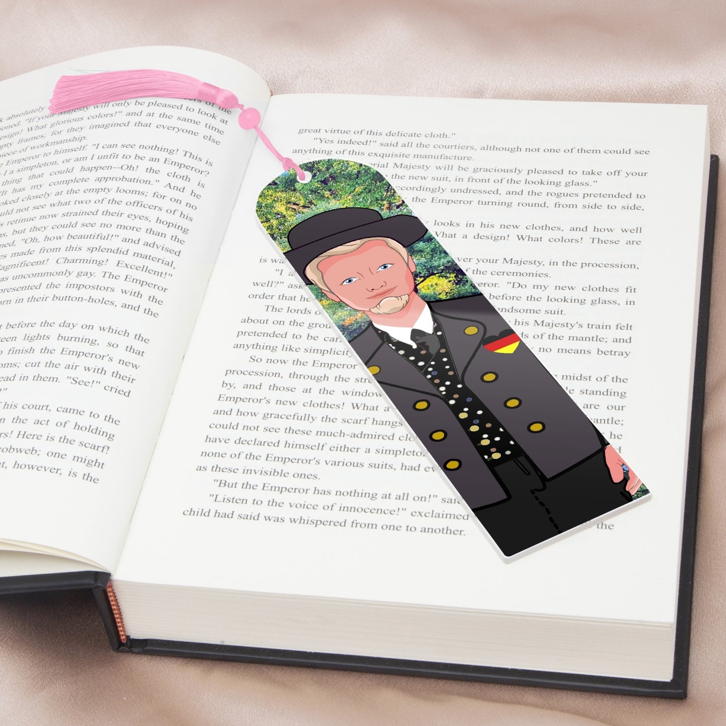 Acrylic Bookmark - Semicircle GLOBAL FREEDOM UNITED© GERMAN BOY