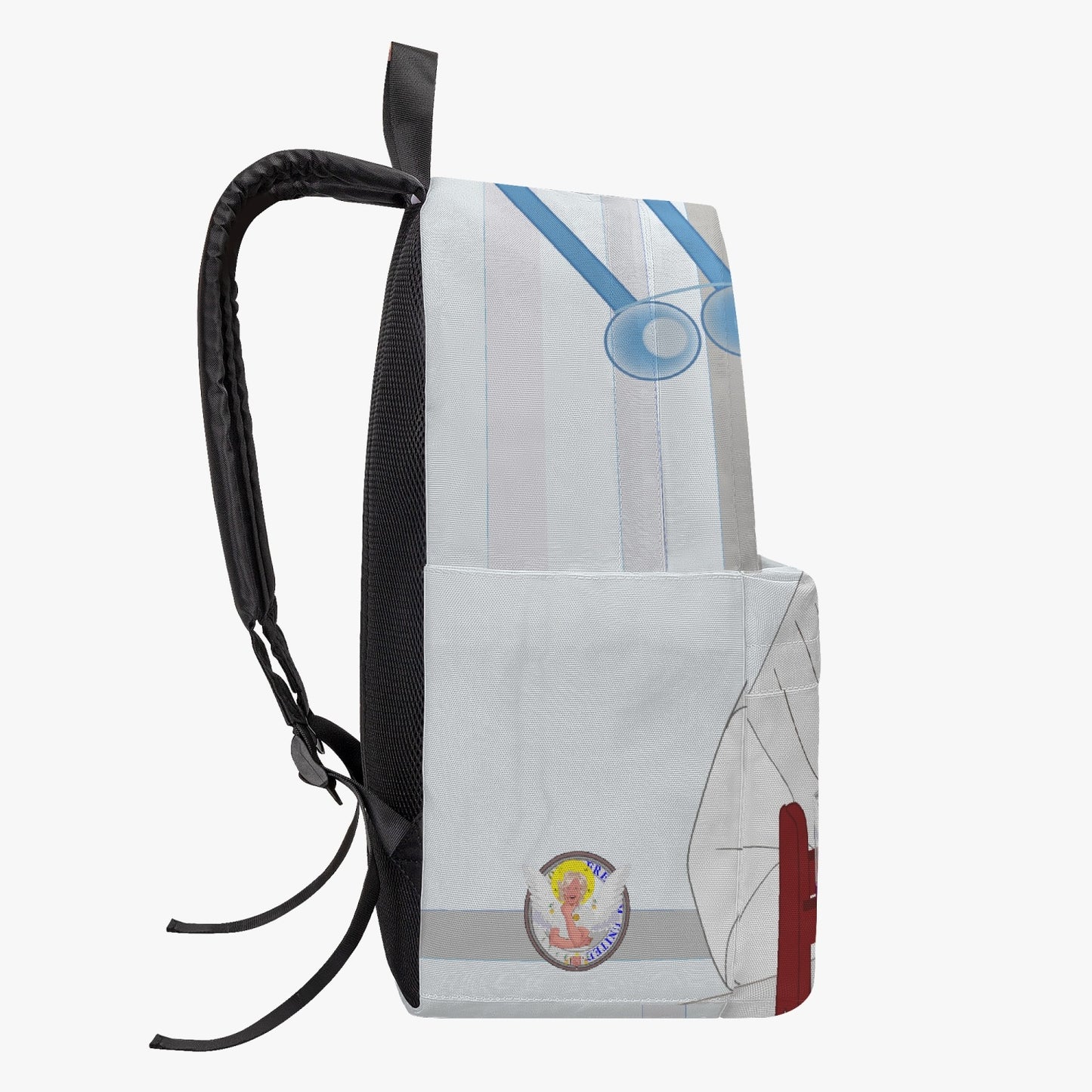 GLOBAL FREEDOM UNITED© Archangel Gabriel LAB Wight - All-over-print Canvas Backpack