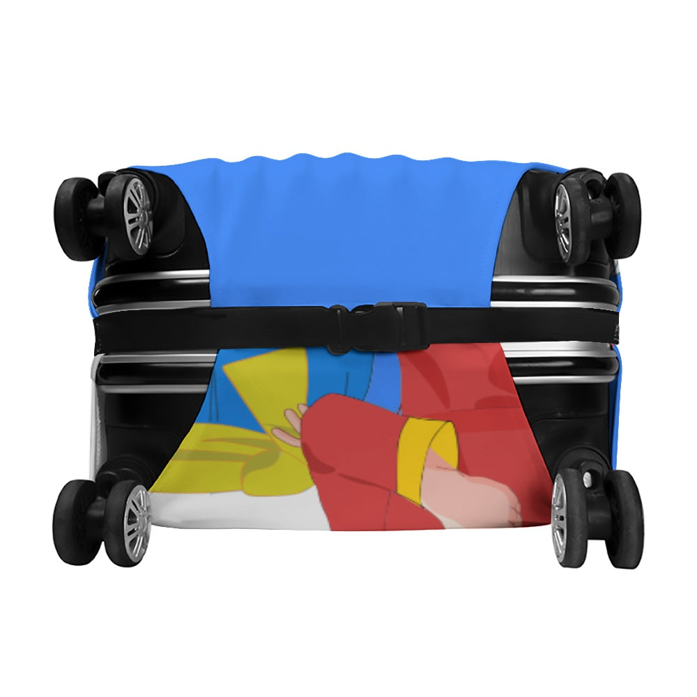 Luggage Cover Global Freedom United Men Ukraina & Russia Old Peace Blue