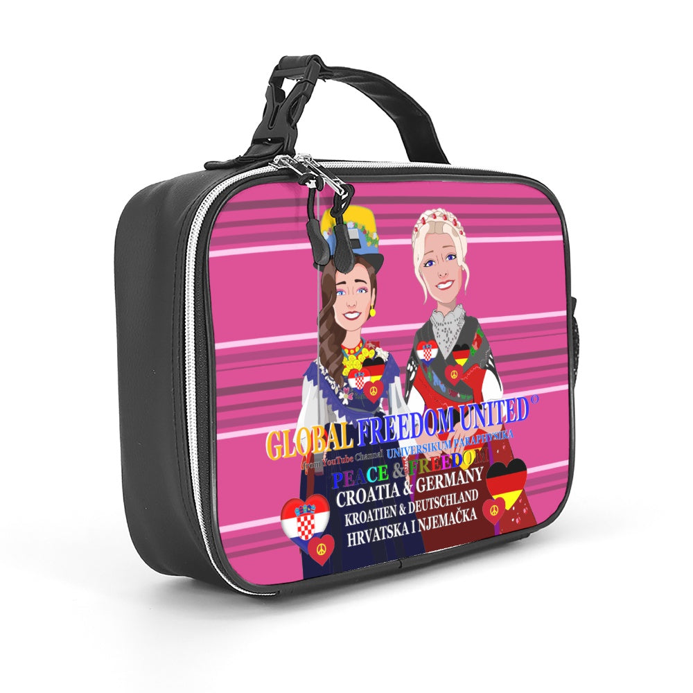 Laether Meal Back GLOBAL FREEDOM UNITED© Girl Croatia & Germany Pink