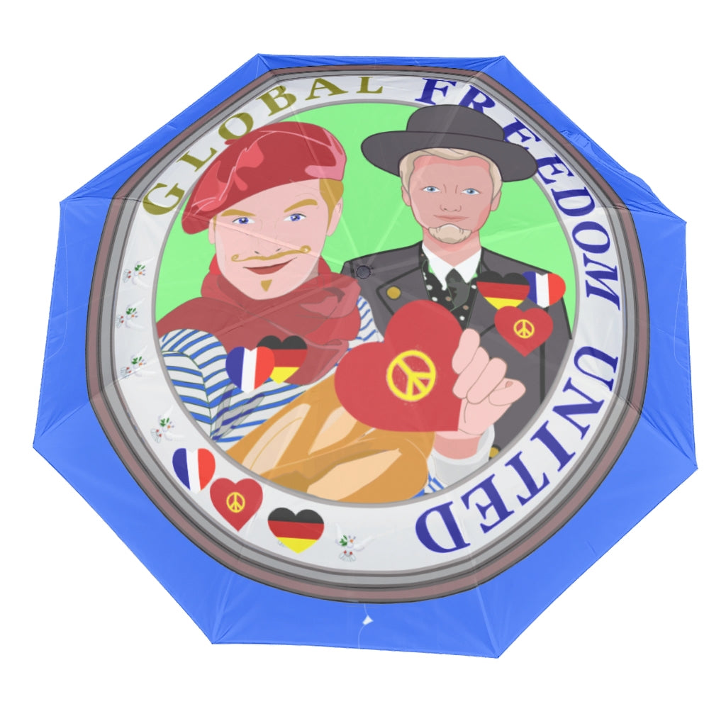 Umbrella Global Freedom United Men French & Germany Old Peace