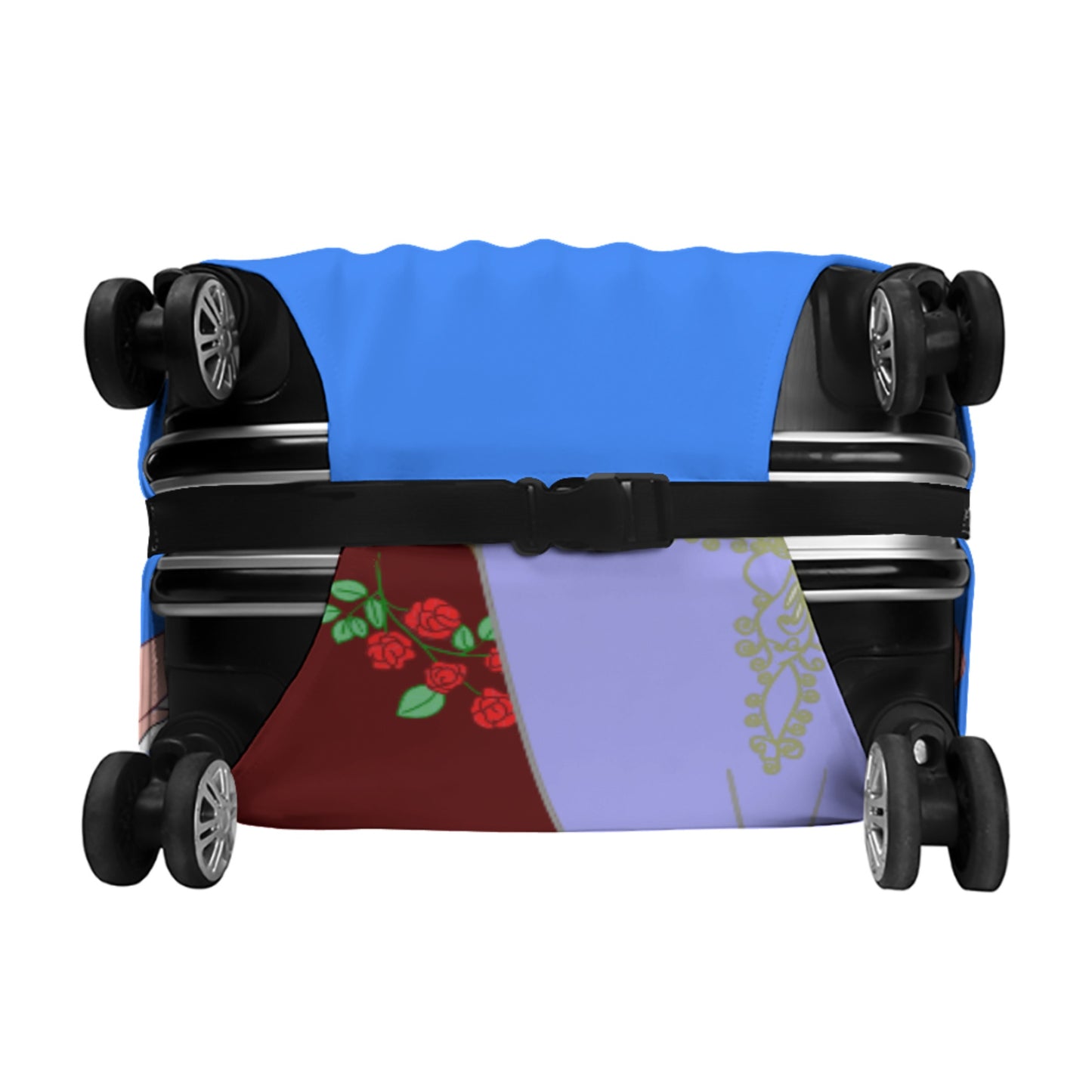 Lugguage Cover Global Freedom United Women Albania & Serbia Old Peace Blue