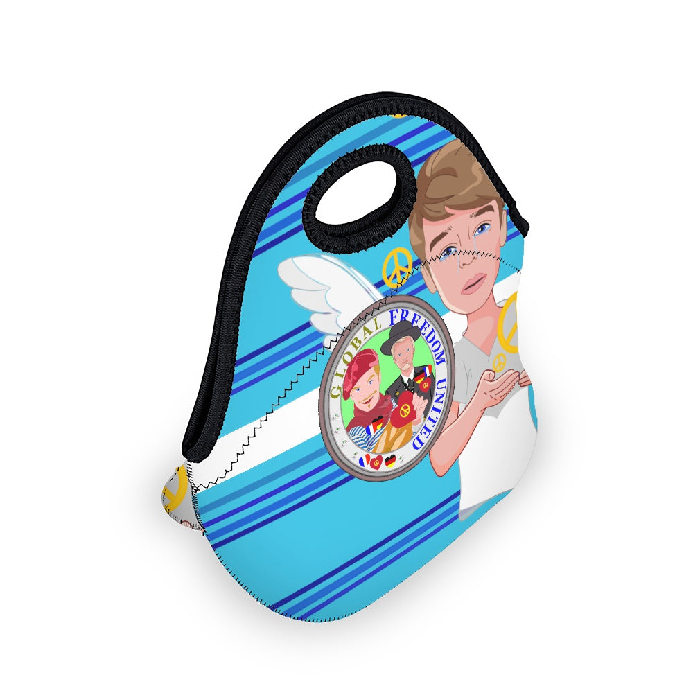 Meal Back GLOBAL FREEDOM UNITED© Men French & Germany Blue 2