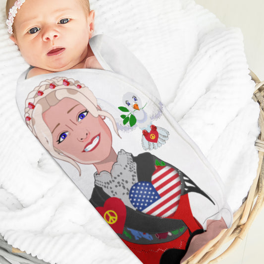 Blankets For Kits Global Freedom United Girls Usa & Germany Old Peace