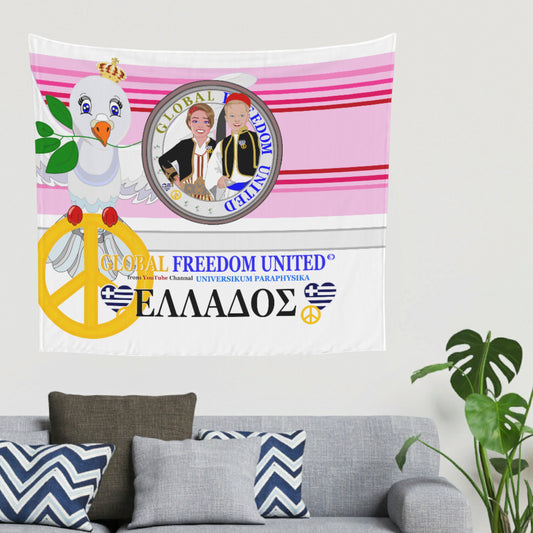Tapestry Global Freedom United Couple Edition Greece Pink