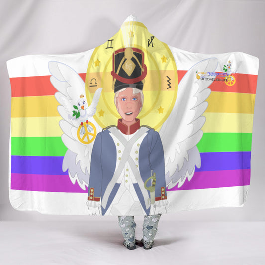 Bat Blanket Global Freedom United Dove Of Peace With Archangel Michael