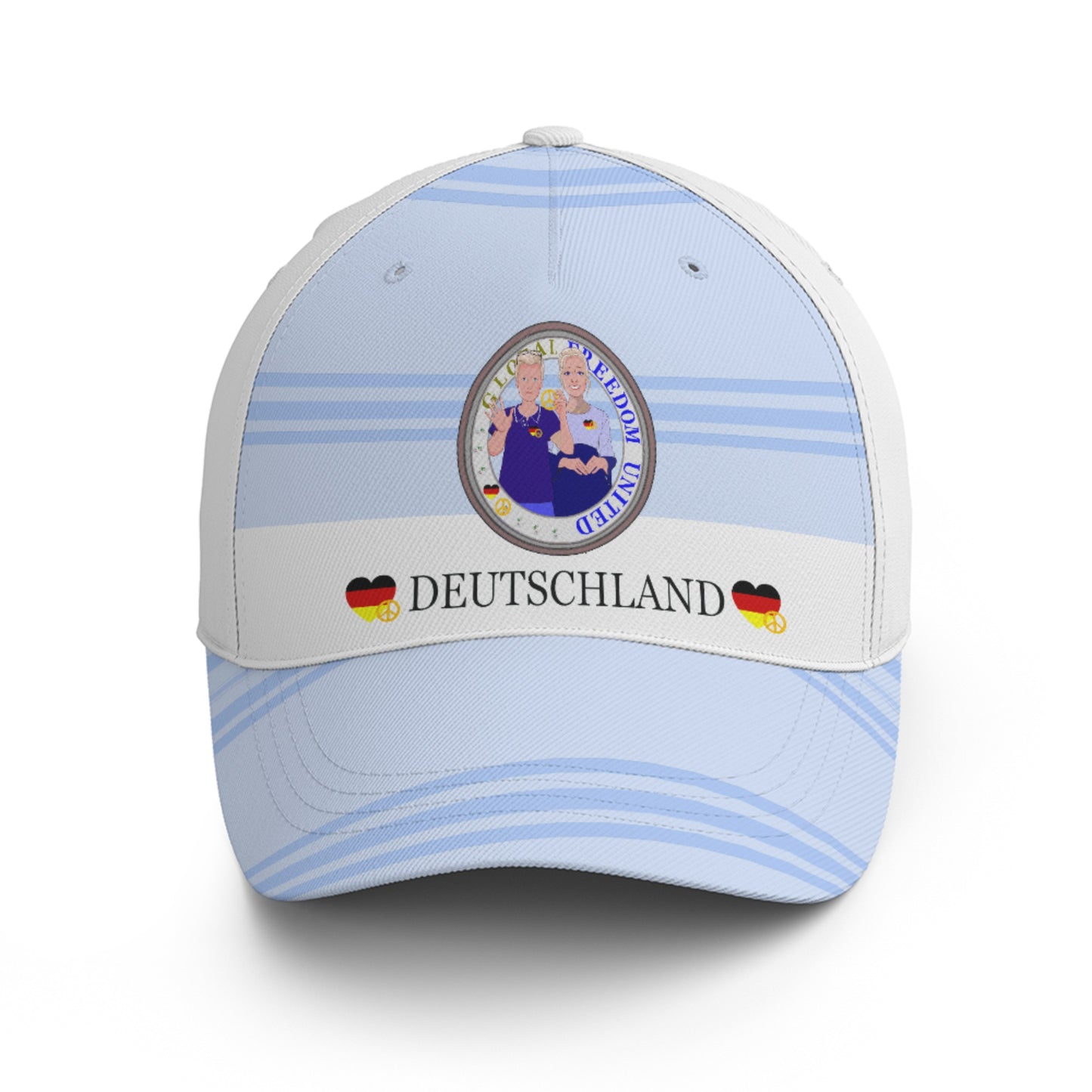 Basketball Global Freedom United Couple Edition Germany V2 Light Blue