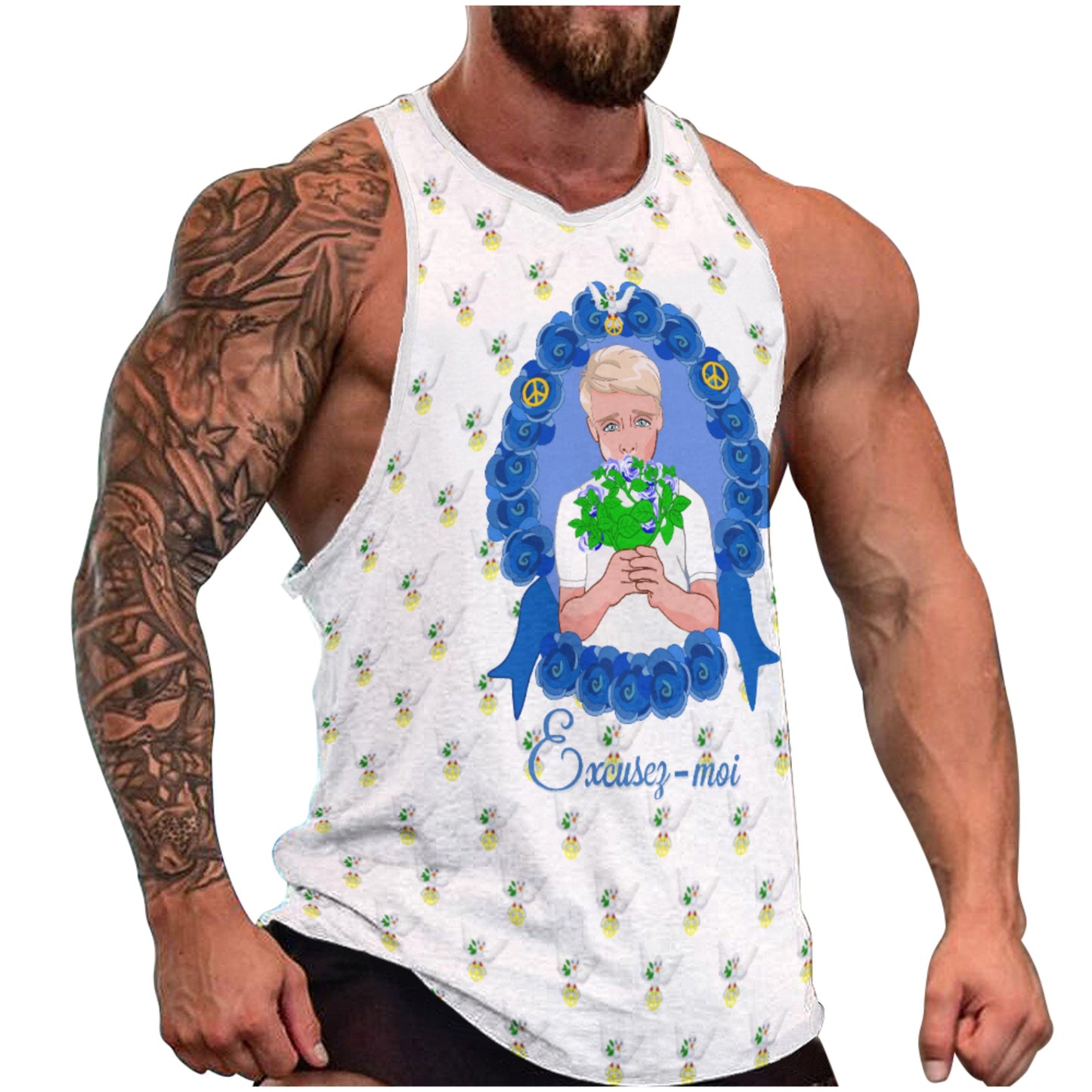 Maillot De Corps GLOBAL FREEDOM UNITED© Un Garcon dit désoié Excusez-moi