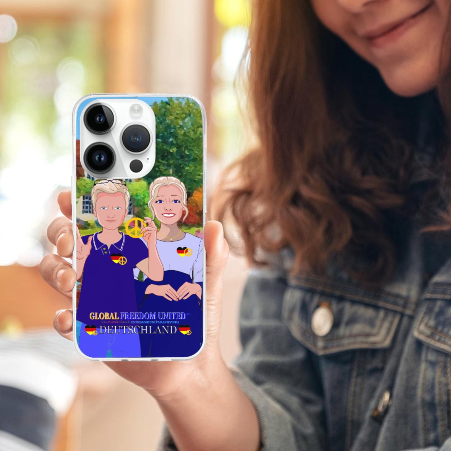 Phone Case GLOBAL FREEDOM UNITED© Couple Edition Germany V2