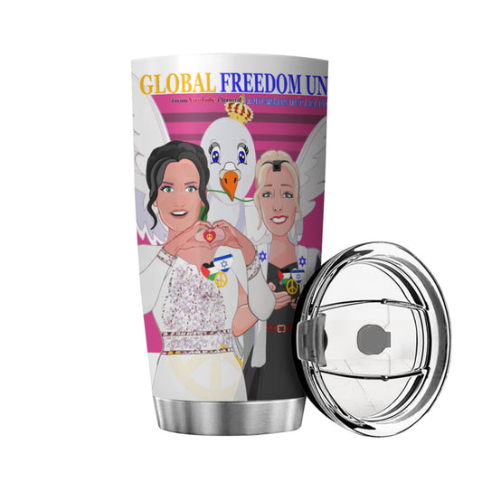 Tumbler Global Freedom United Women Palestina & Israel Pink