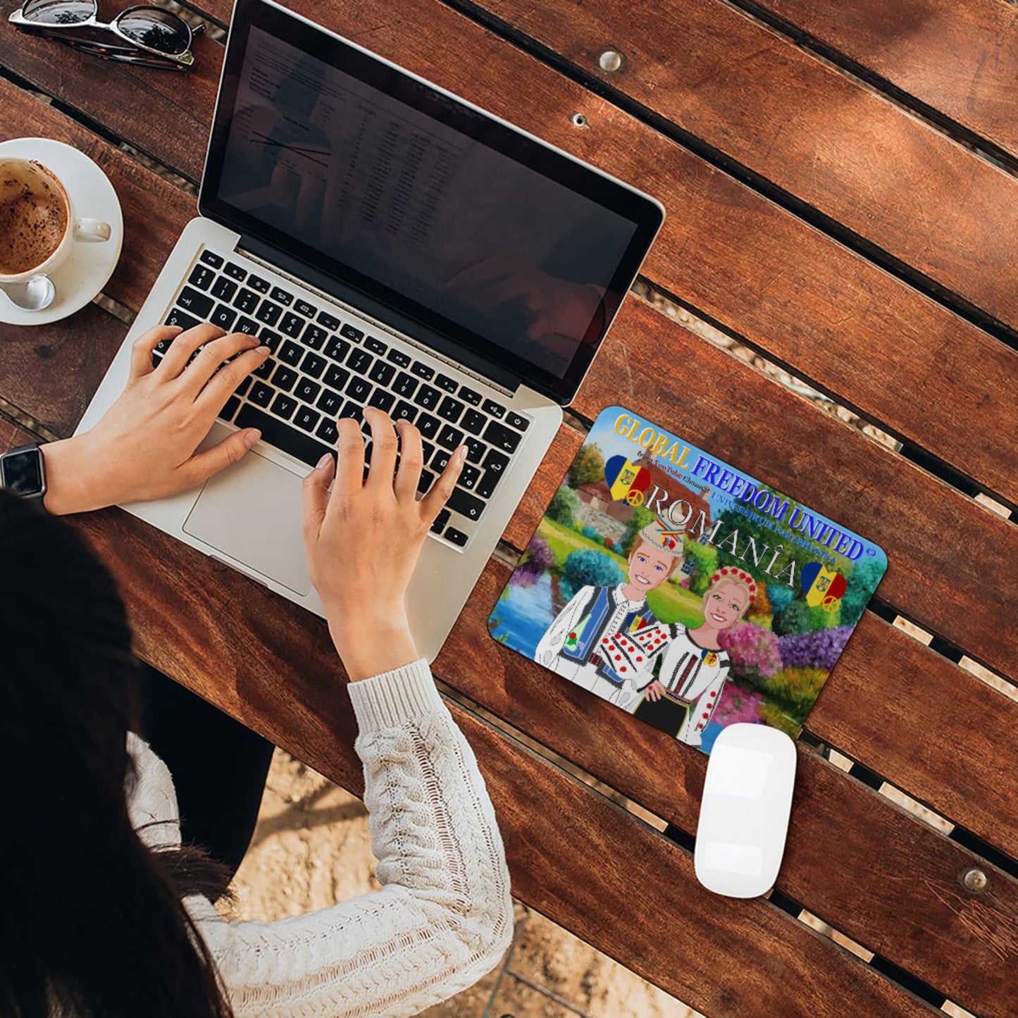 Mouse Pat GLOBAL FREEDOM UNITED© Couple Edition Romania