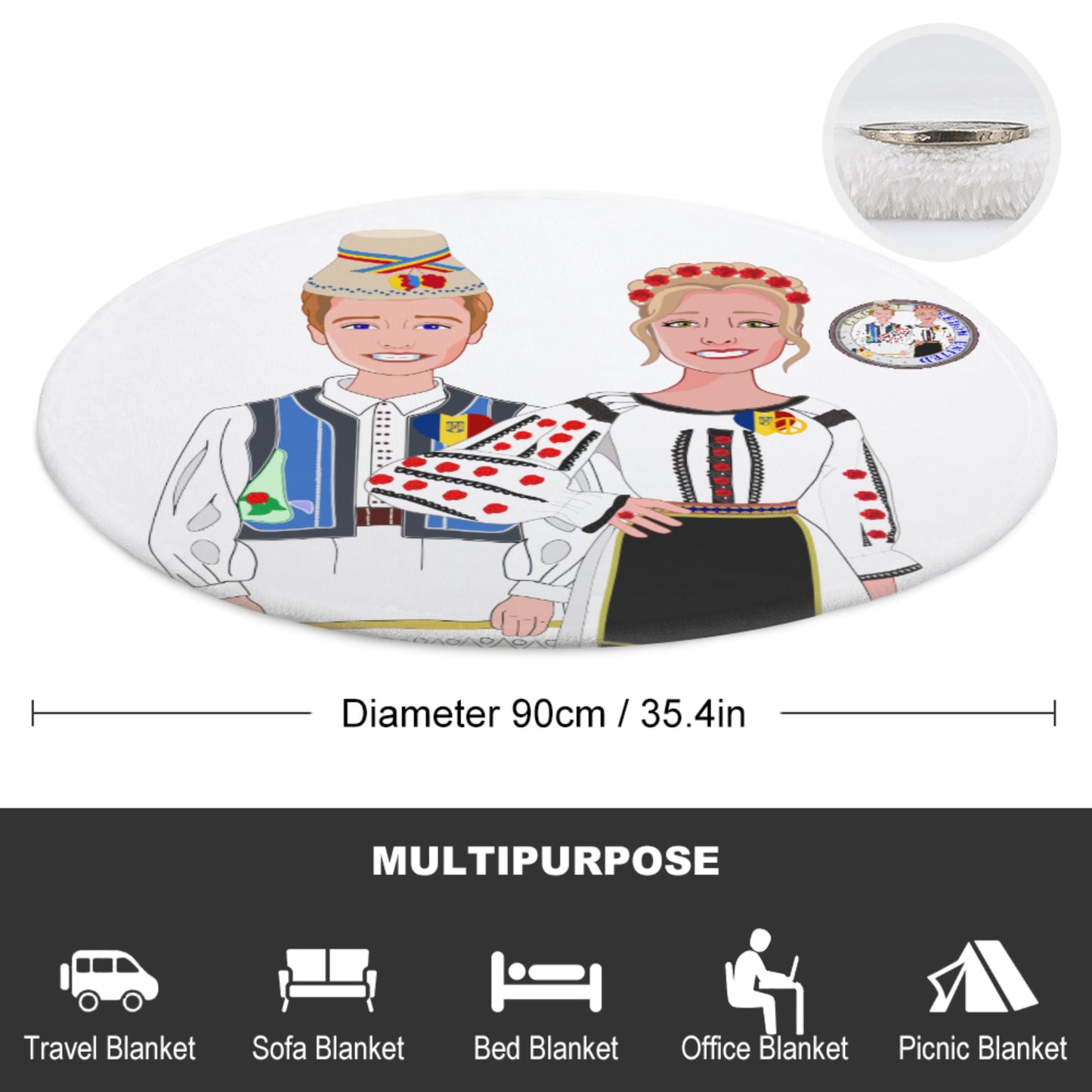 Kits Blanket GLOBAL FREEDOM UNITED© Couple Romania