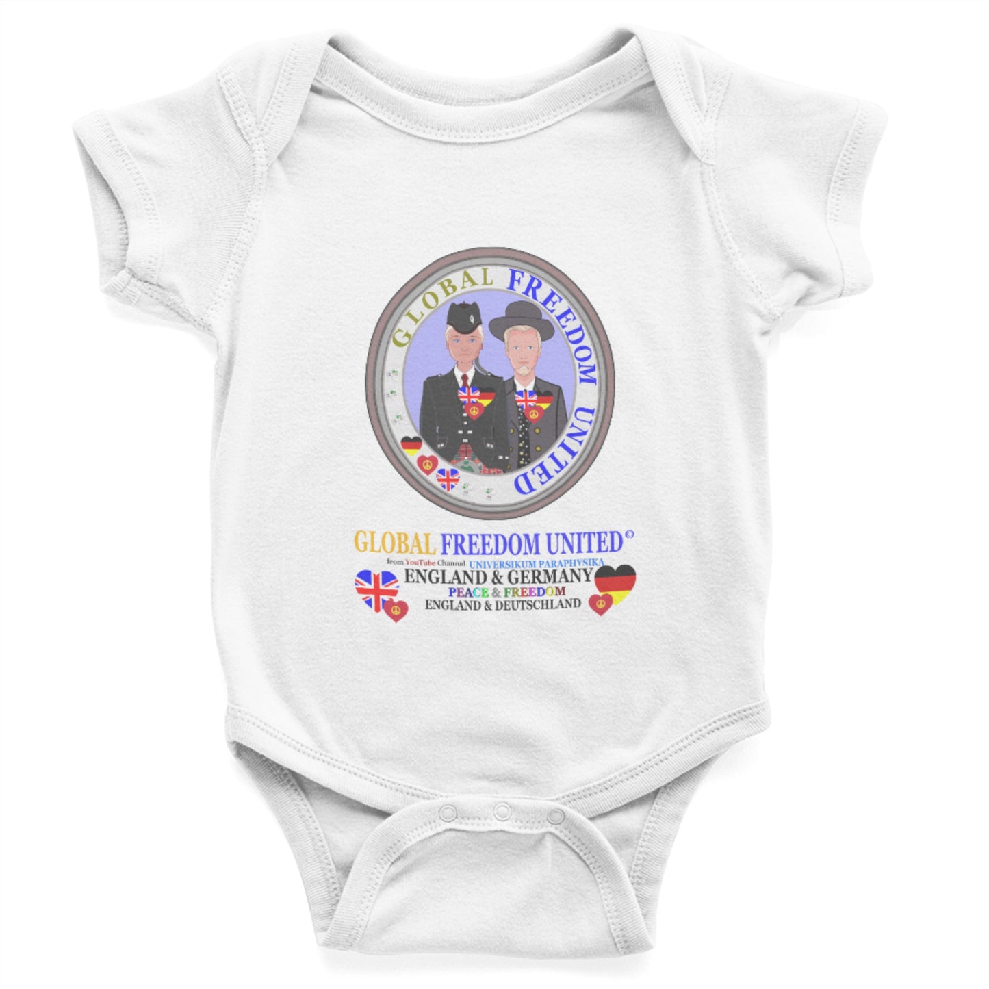 Baby Body Global Freedom United Boy England & Germany Old Peace