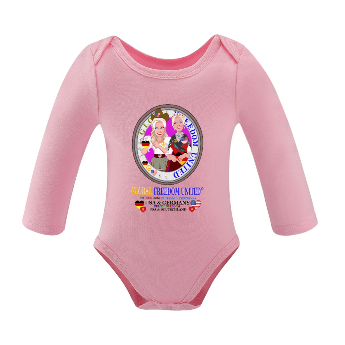 Baby Body Global Freedom United Girls Usa & Germany Old Peace Version 1