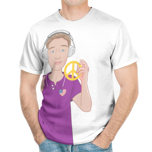 Men´s T-shirt GLOBAL FREEDOM UNITED© Men Iraq  & USA V3 Wight