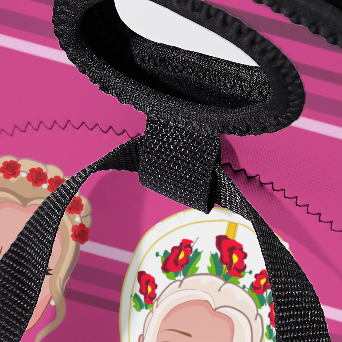 Meal Bag With Straw Global Freedom United Women Romania & Hungary Pink 1