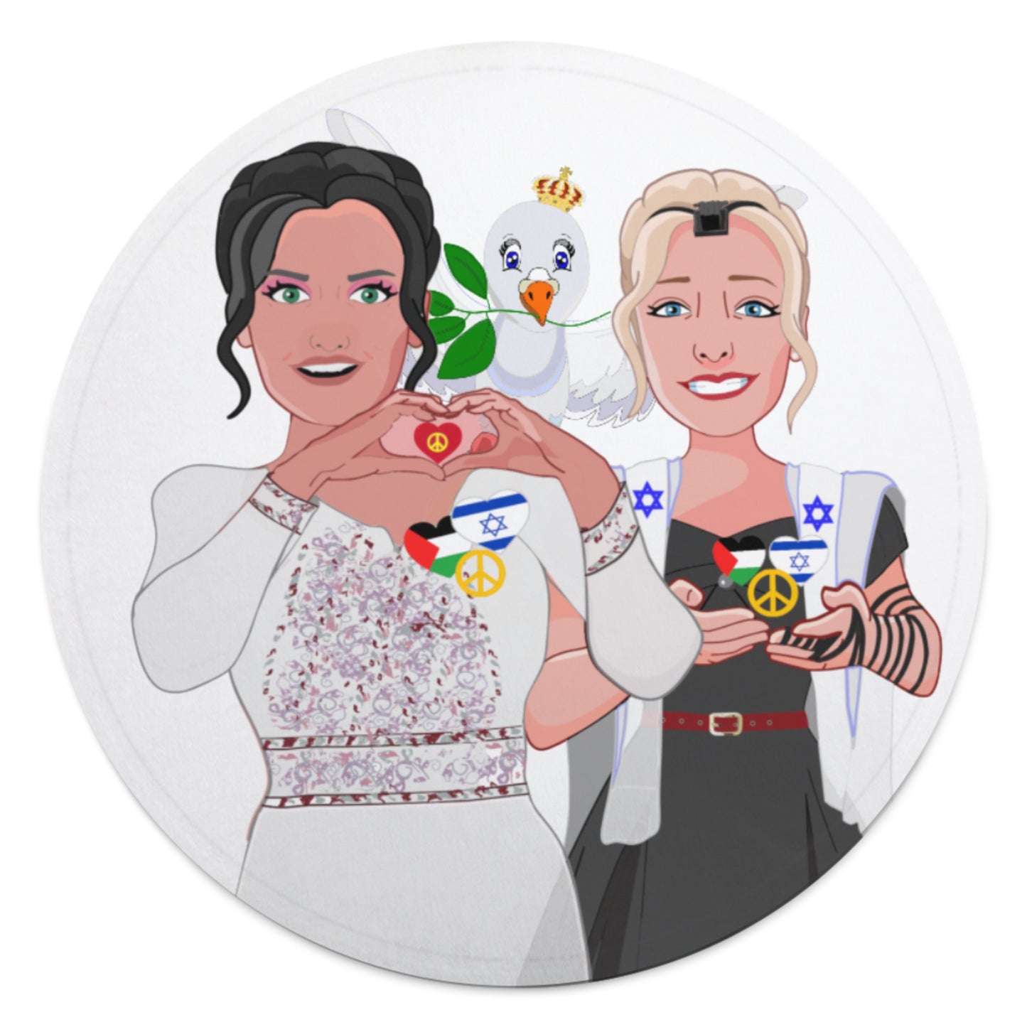 Blankets For Kits Global Freedom United Girl Israel & Palestina