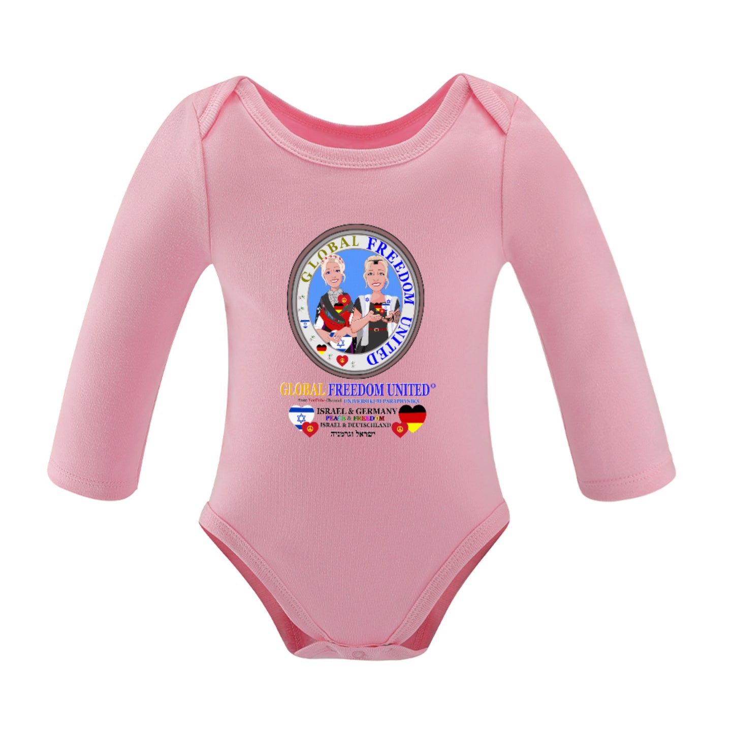 Loong Arm Baby Body GLOBAL FREEDOM UNITED© Girls Israel & Germany