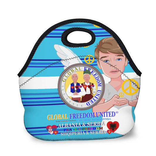 Meal Back GLOBAL FREEDOM UNITED© Men Albania & Serbia Blue 2