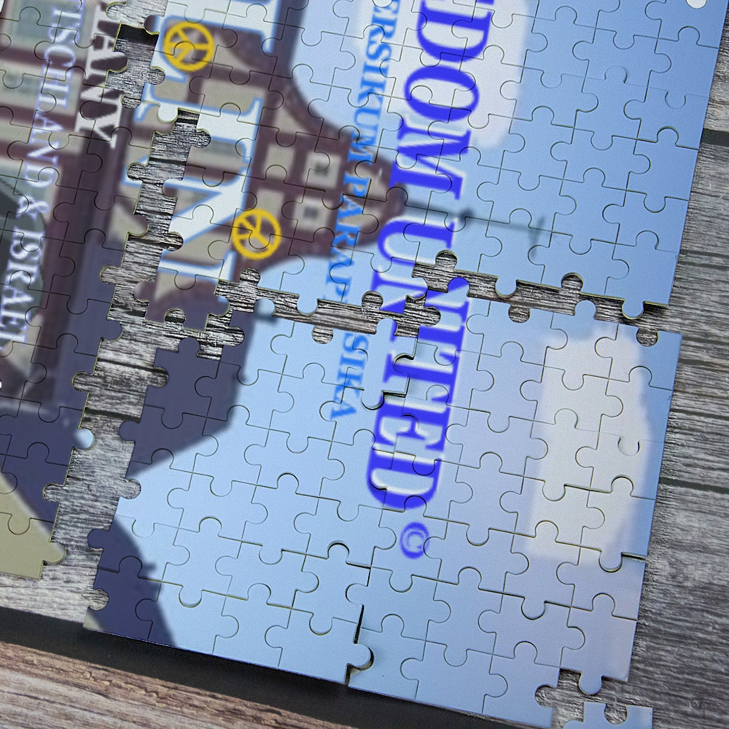 Paper Puzzle GLOBAL FREEDOM UNITED© Germany & Israel