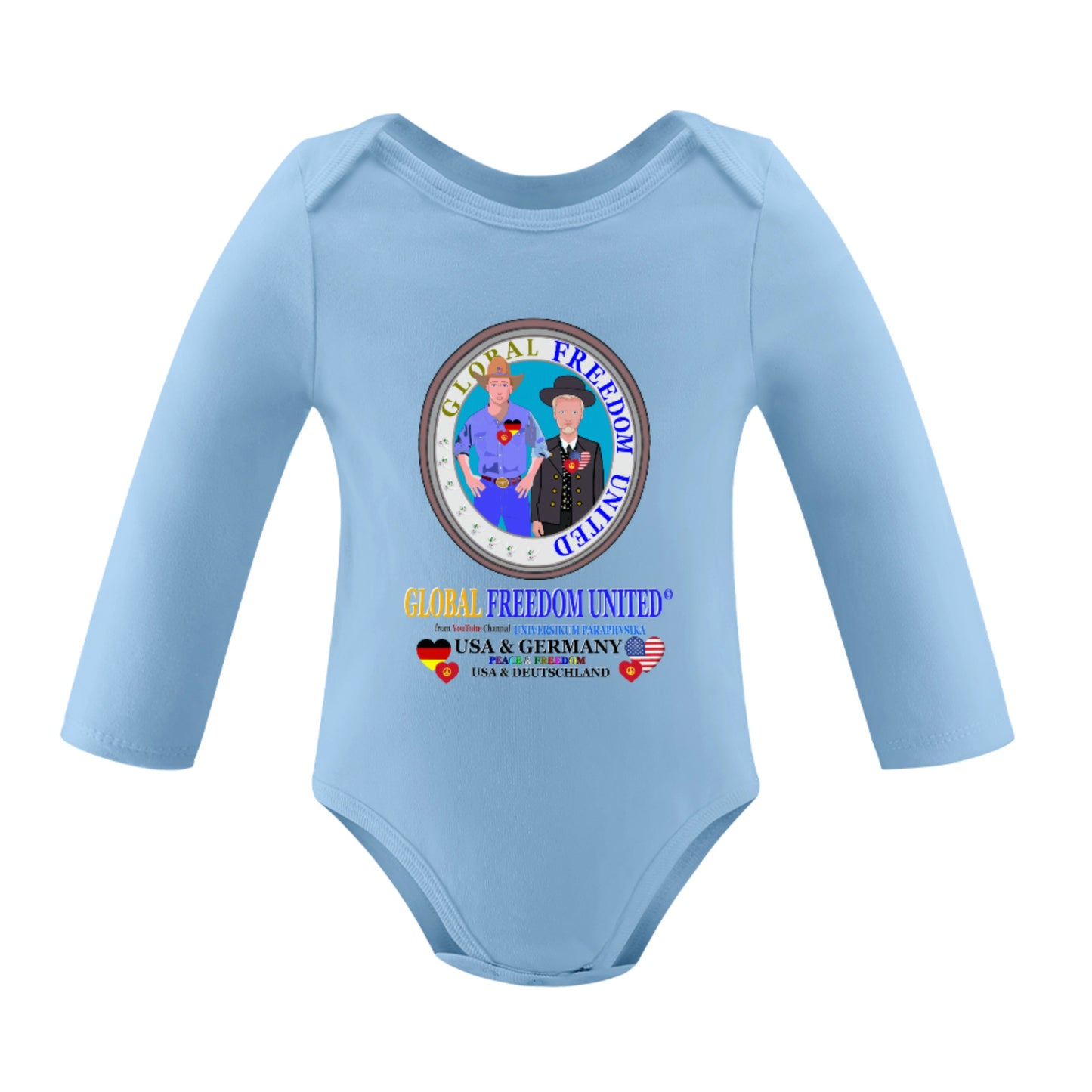Baby Body Global Freedom United Boys Usa & Germany Old Peace