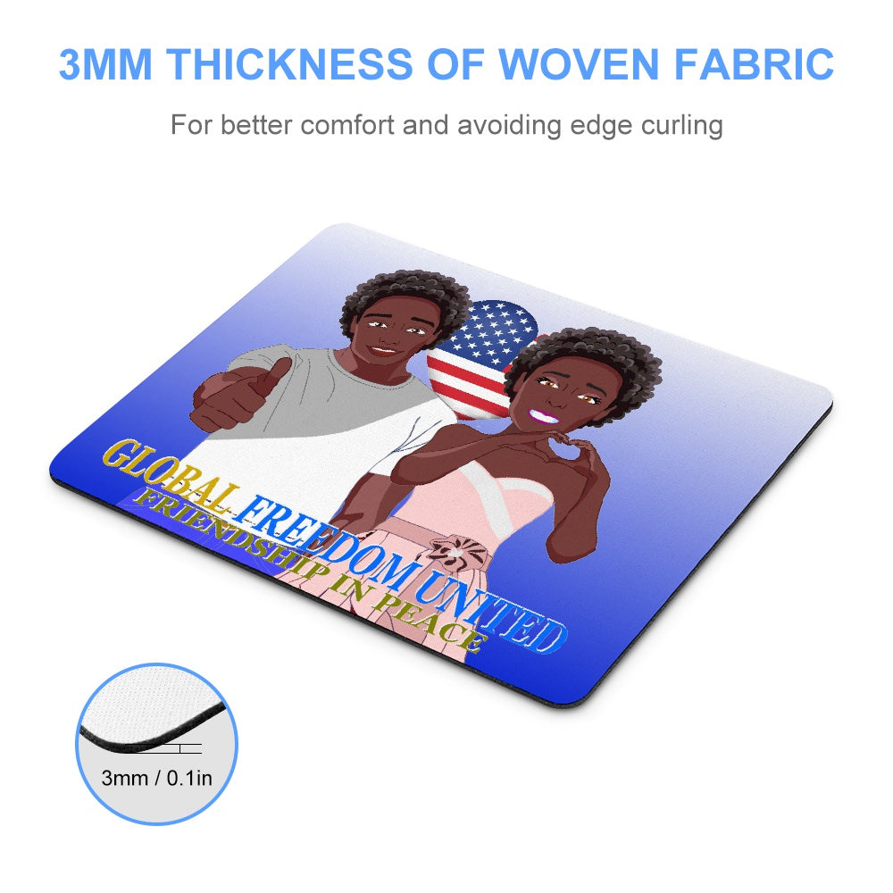 Mouse Patt GLOBAL FREEDOM UNITED© Couple USA Afro American