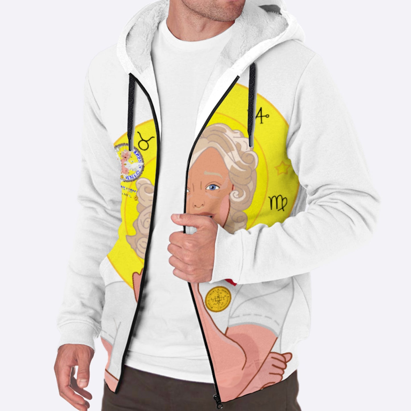 Plush Hoodie Global Freedom United Archangel Gabriel German Wight