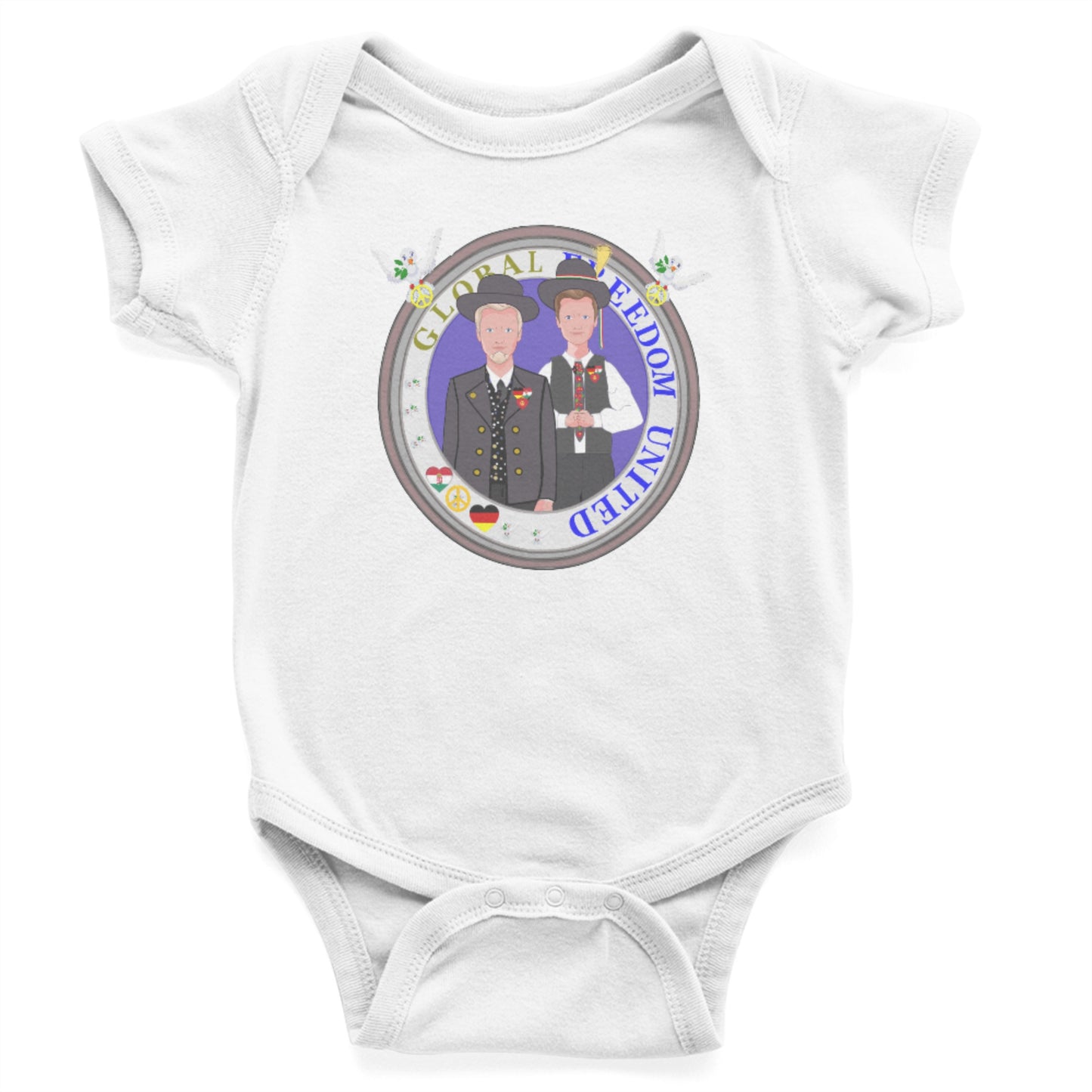 Baby Body Global Freedom United Boys Germany & Hungaryn Old Peace