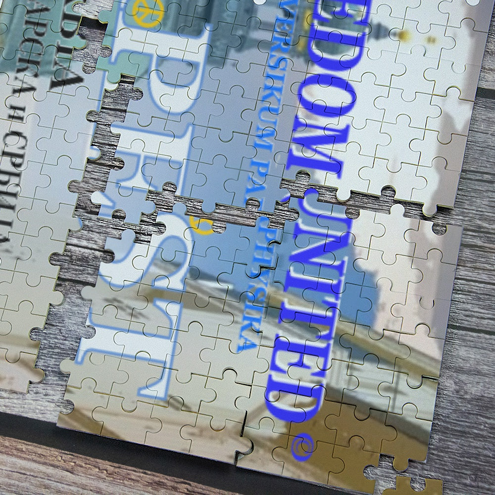 Paper Puzzle GLOBAL FREEDOM UNITED© Serbia & Hungary Budapest