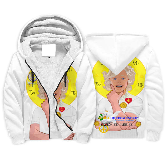 Plush Hoodie Global Freedom United Archangel Gabriel German Wight